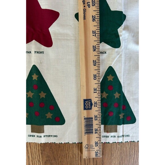 Vintage Victorian Christmas Santa Centerpiece Cut Out Pattern Cut & Sew Country - Picture 11 of 12